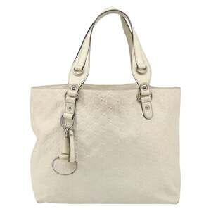 Gucci GG Canvas Guccissima Handbag White